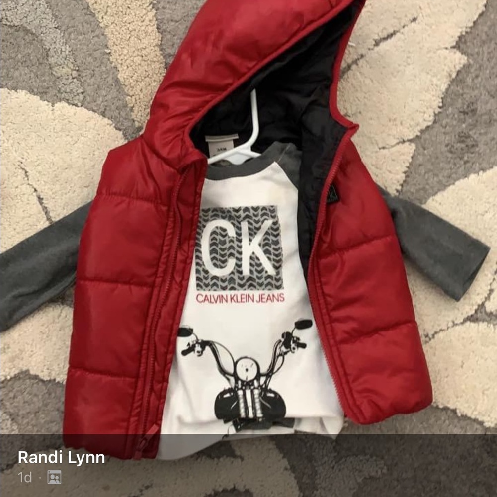 3/6mo Calvin Klein outfit